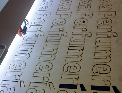 Grabado láser en madera
