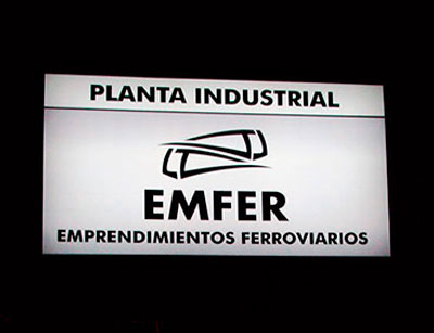 letrero luminoso