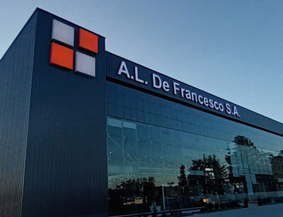 Letras corpóreas chapa y acrílico