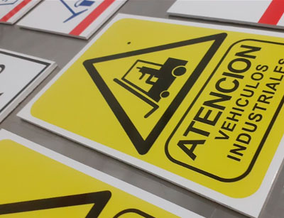 Carteles de seguridad industrial