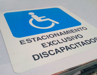 Señaléticas de discapacidad